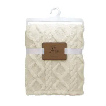 TM Sculpted Sherpa Blanket