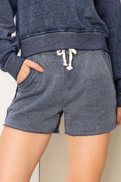 Cozy Drawstring Shorts