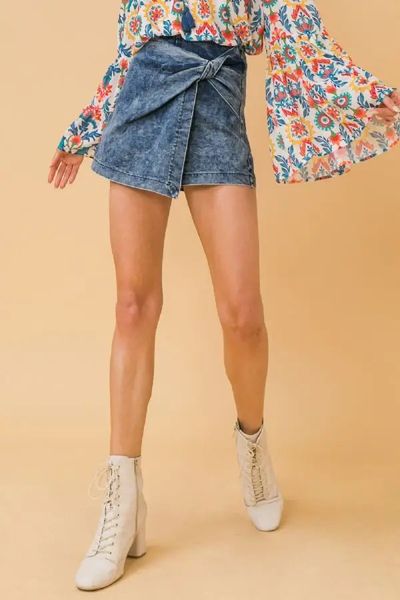 Cute Denim Skort