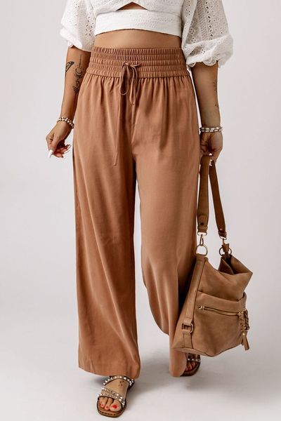 Drawstring Flowy Pants