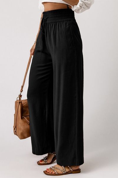 Drawstring Flowy Pants