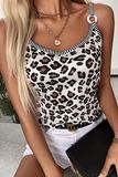 Little Stripe Leopard Tank