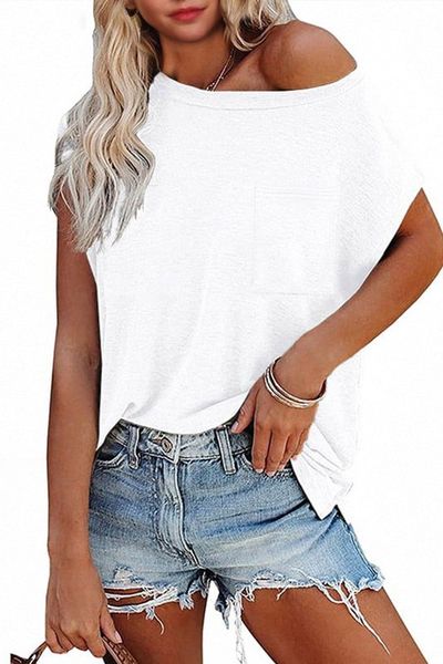 Off Shoulder Or Not Tee