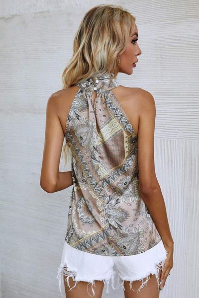 Netural Paisley Halter