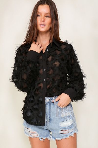 Chiffon Flirty Blouse