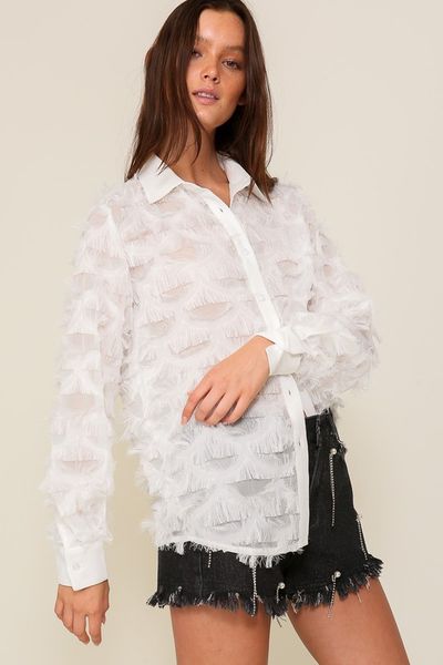 Chiffon Flirty Blouse