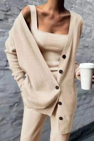 Luxe 3 Piece Cardi Set