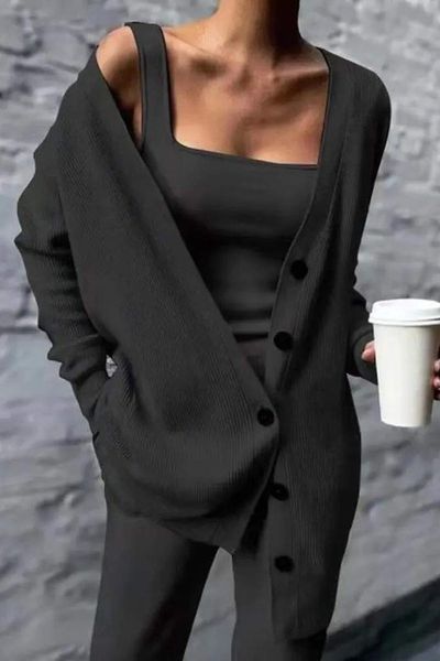 Luxe 3 Piece Cardi Set