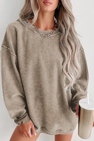 Micro Rib Sweatshirt