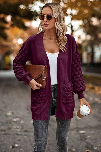 Scalloped Sleeve Cardi