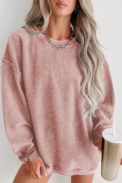 Micro Rib Sweatshirt