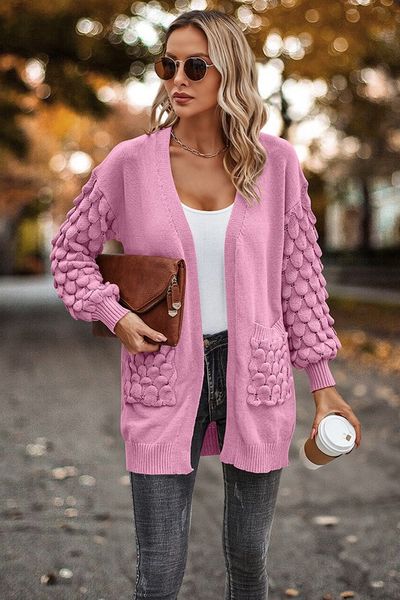 Scalloped Sleeve Cardi