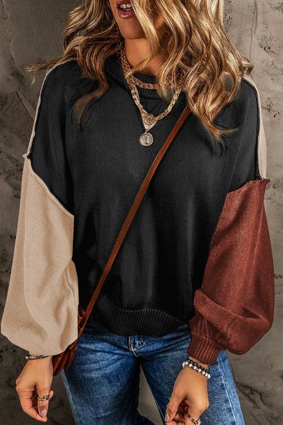 Fall ColorBlock Sweater