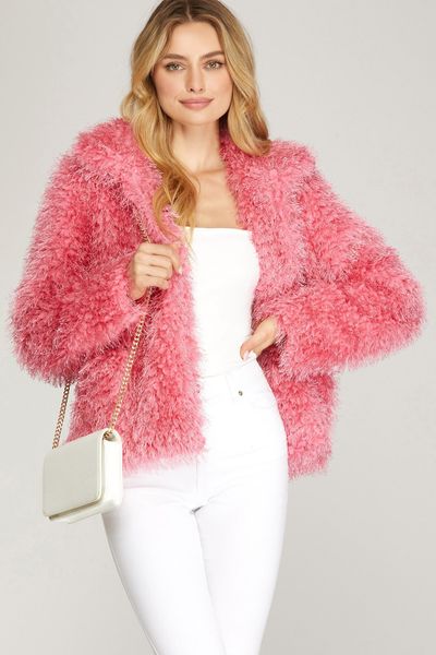 Fluffy Faux Fur Jacket