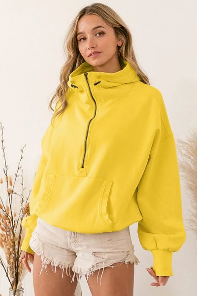 Toggle Drawstring Hoodie