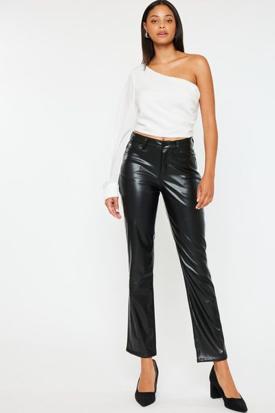 Kancan Calfskin Leather Pants