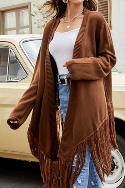 Fun Fringe Cardi