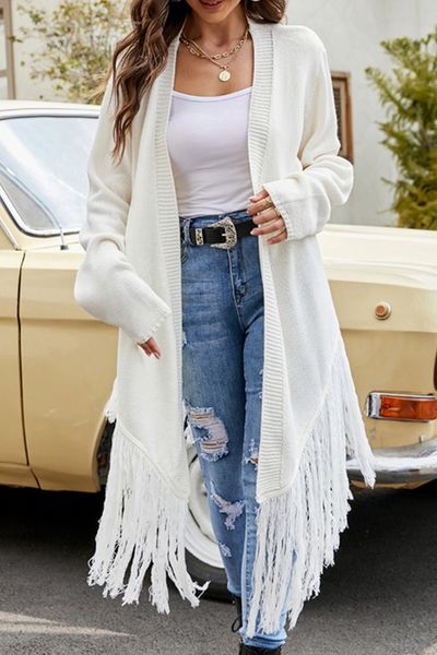 Fun Fringe Cardi