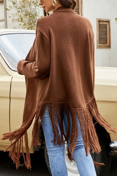 Fun Fringe Cardi