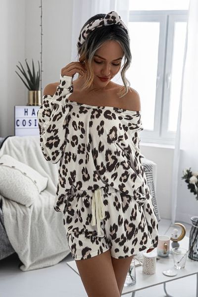 Leopard Lounge Set