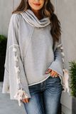 Cowl Criss Cross Sleeve