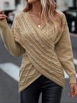 Criss Cross Cable Sweater