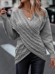 Criss Cross Cable Sweater