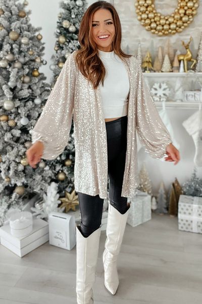 Sequin Cardi/Dress