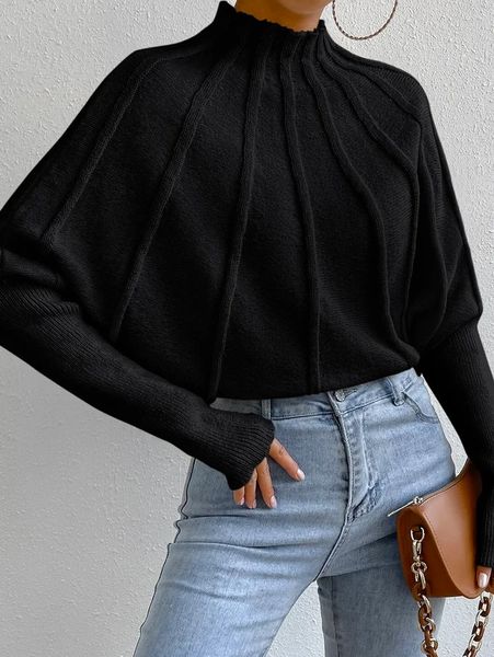 Mock Neckline Sweater