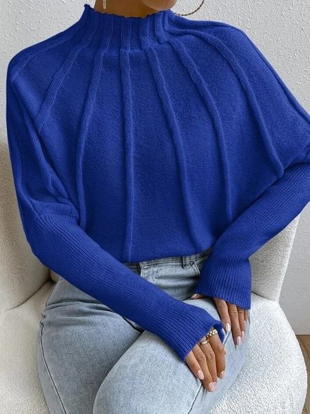 Mock Neckline Sweater