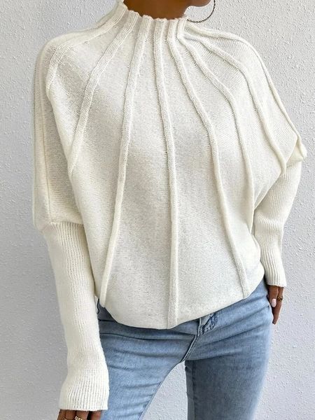 Mock Neckline Sweater