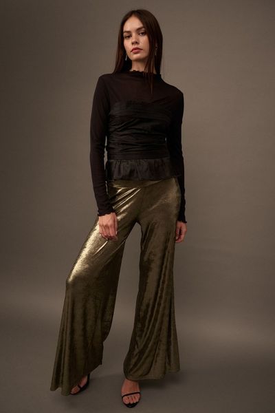 Gold/Black Sexy Pants