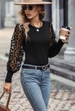 Sheer Leopard Sleeve