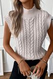 High Neck Cable Knit