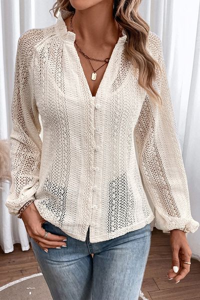 Crochet Lace Blouse