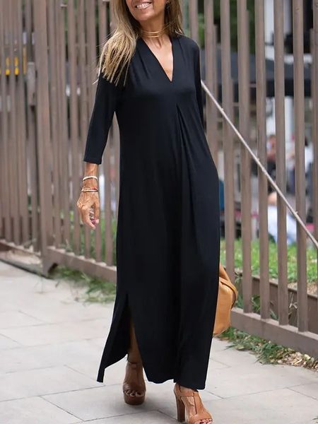 Long Side Slit Dress