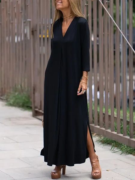 Long Side Slit Dress