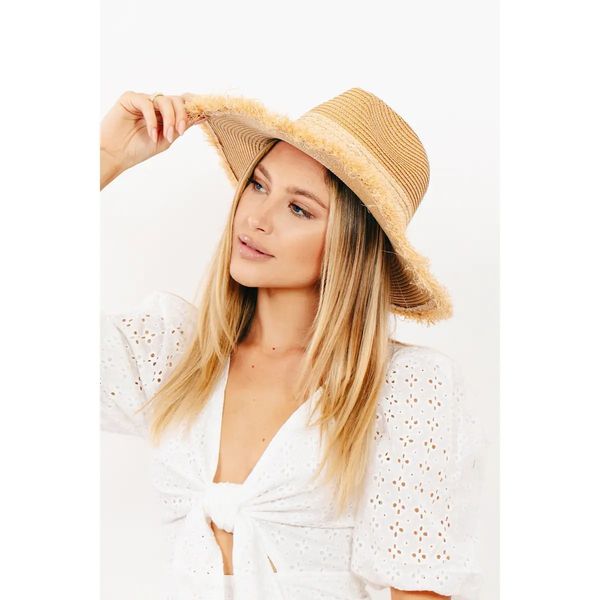 Fringe Straw Hat