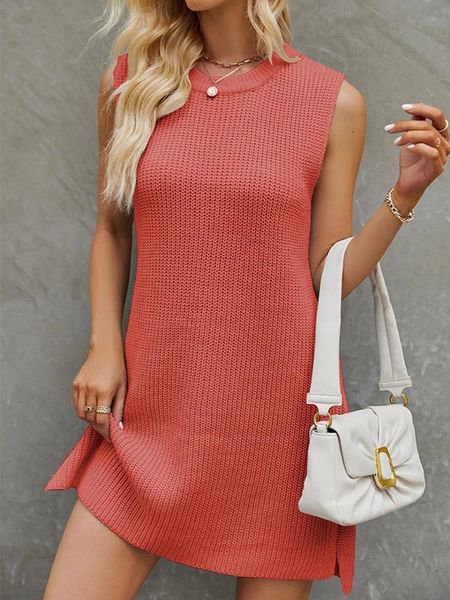 Tie Sash Knit Dress