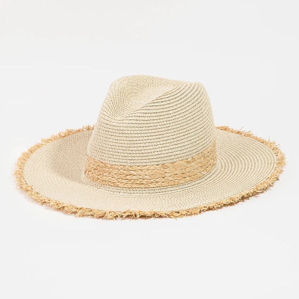 Fringe Straw Hat