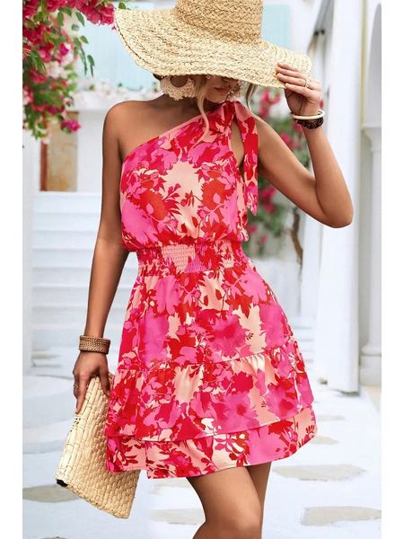 Shoulder Tie Summer Dress