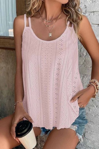 Eyelet Flowy Tank