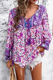 Boho Blouse with Tassles