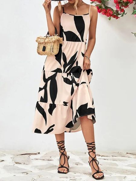 Midi Tiered Dress