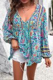 Boho Blouse with Tassles