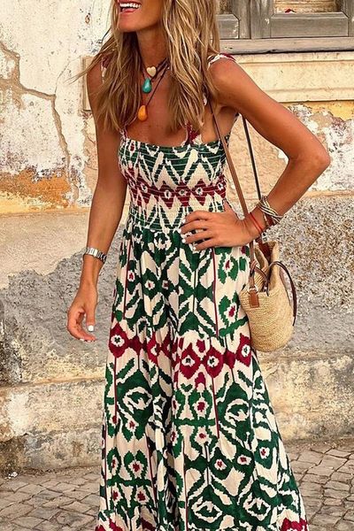 Boho Maxi Print