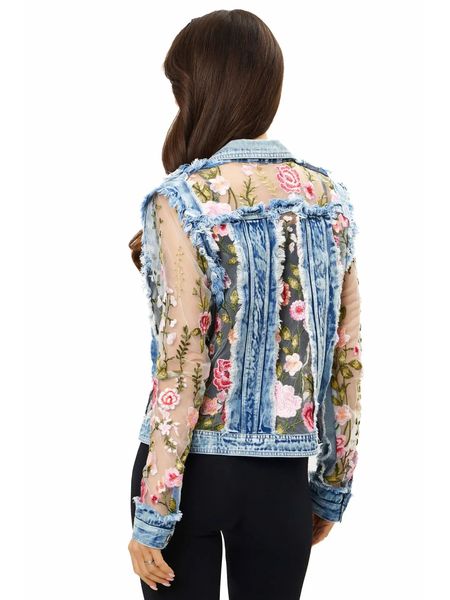 Floral Embroidered Jacket