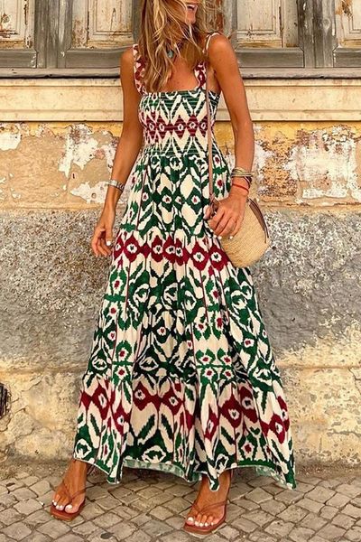 Boho Maxi Print