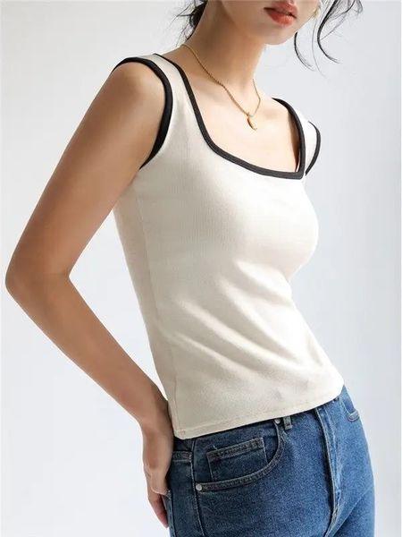 Luxe Knit Square Neck Tank