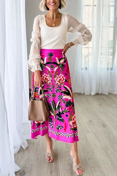 Chic Elegant Western Skirt